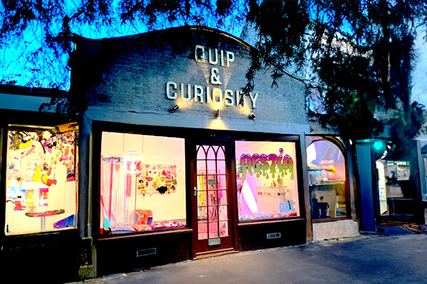 Mrs Fubbs Parlour installation Quip and Curiosity Gallery Cambridge UK